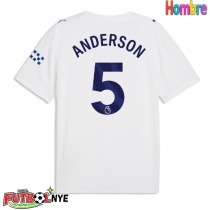 Camiseta Manchester City Elliot Anderson #5 Tercera Equipación 2026-27 manga corta